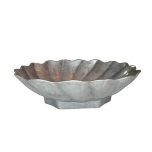 Vintage Wilton Armetale Pewter Tavern Salad Serving Bowl Matte Finish 10.5"‎